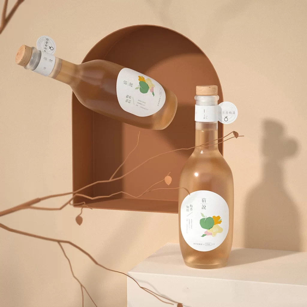 Qingyou Design Fruit Tea Bottle
