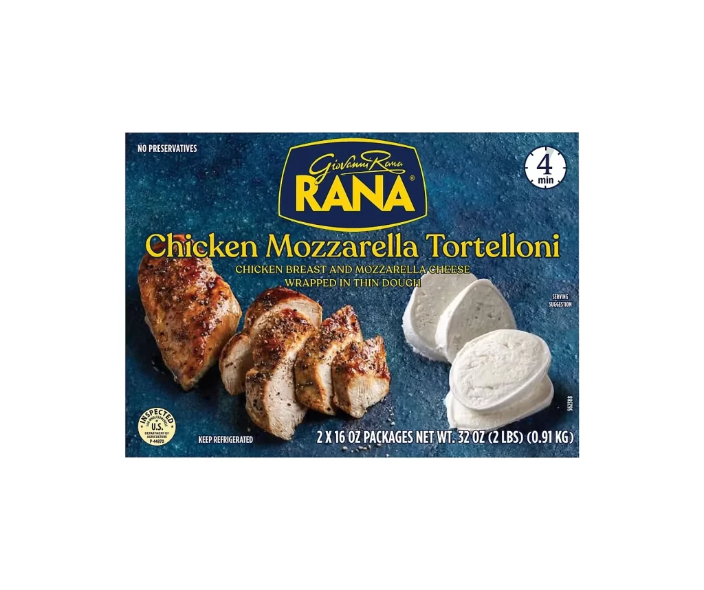 Rana Chicken Mozzarella Tortelloni Box