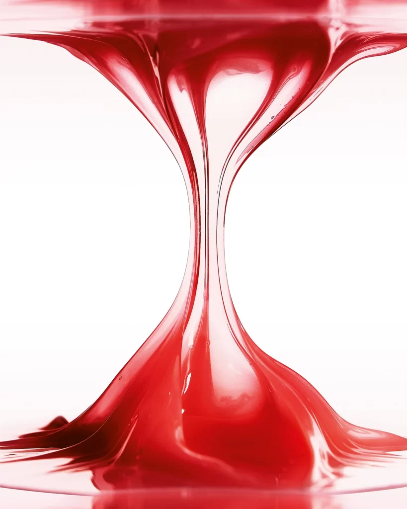 White Liquid Ethereal 3D Background