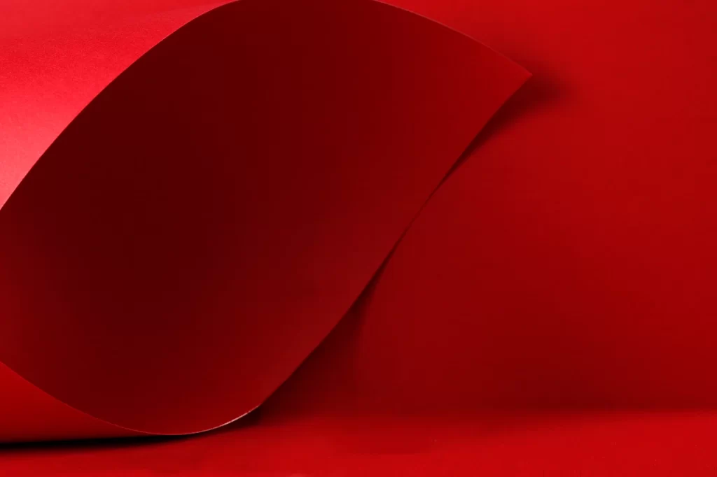 Red Abstract Glow Gradient Background