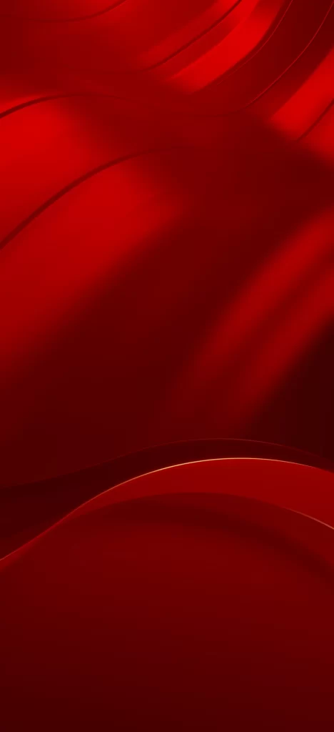 Red Layered Curve Abstract Background
