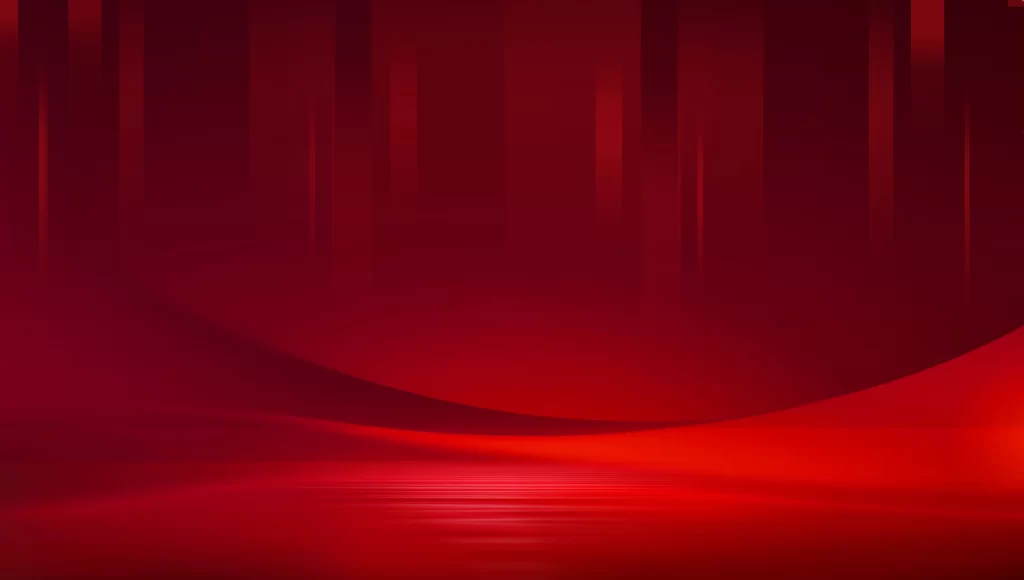 Red Curve Layered Abstract Background