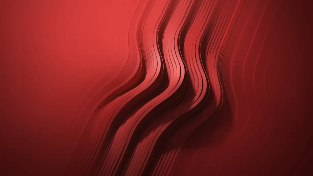 Red Curve Smooth Background