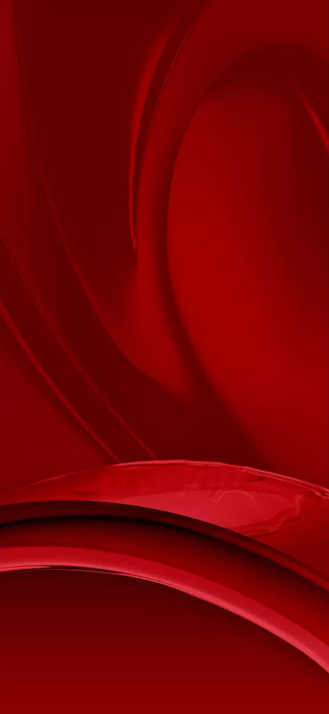 Red Smooth Curve Abstract Background