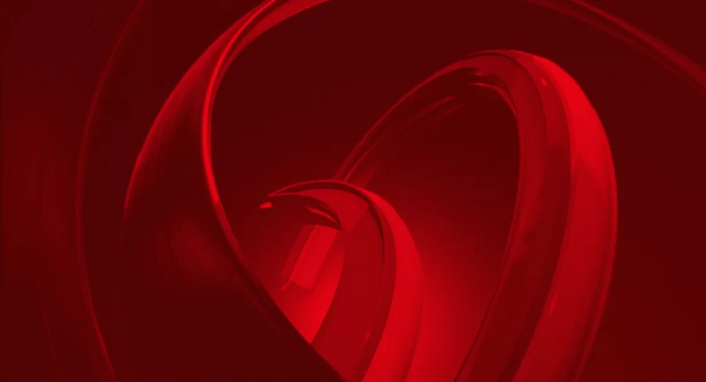 Red Blur 3D Background