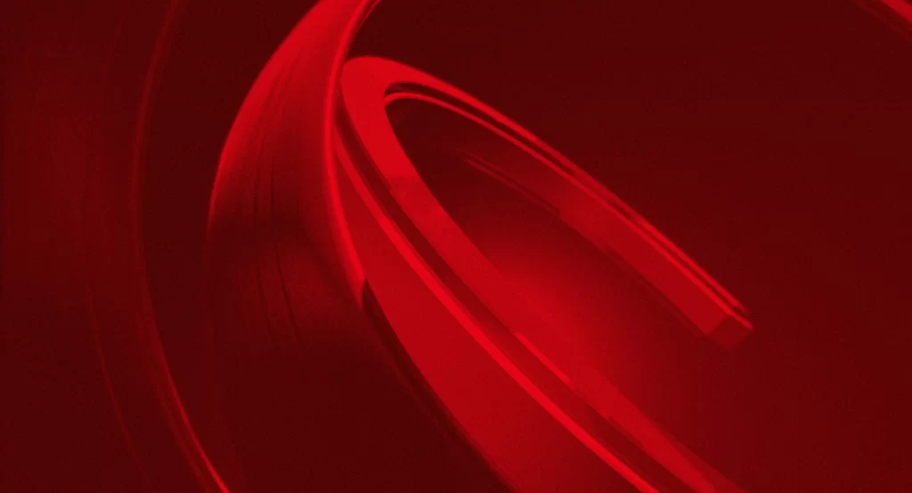 Red Flow Abstract Background