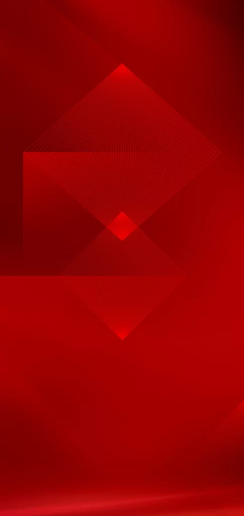 Red Geometric Background