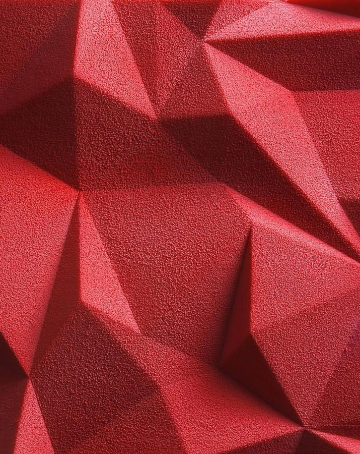 Red Gradient Geometric Background