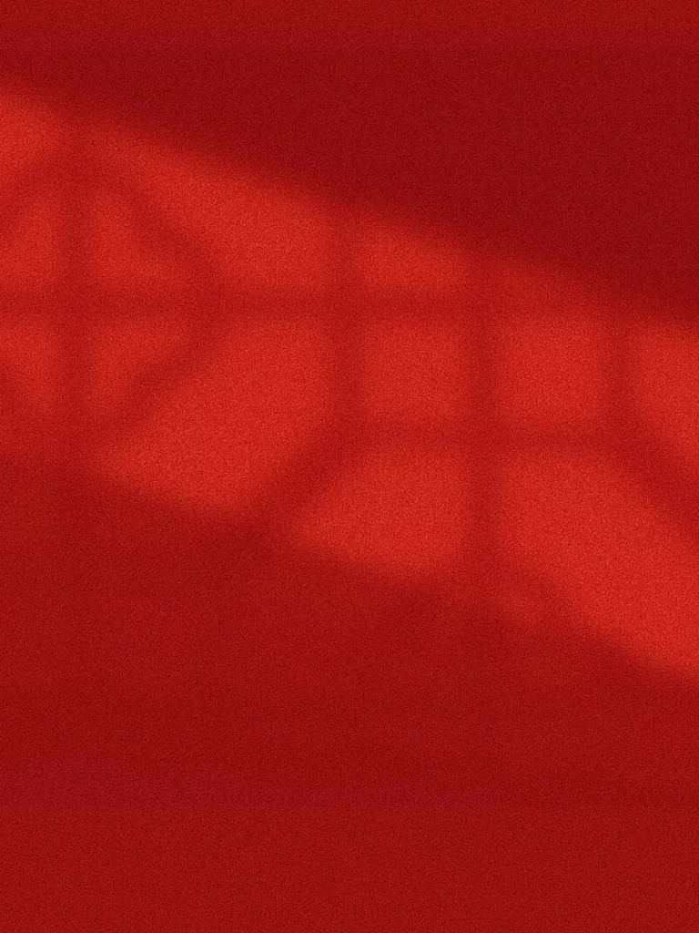 Red Grid Geometric Background