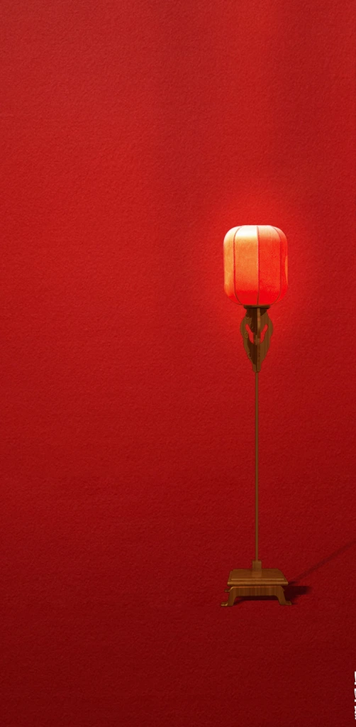 Red Light 3D Background