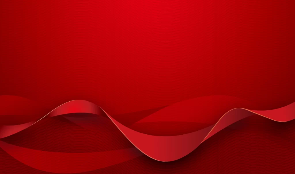 Red Misty Abstract Background