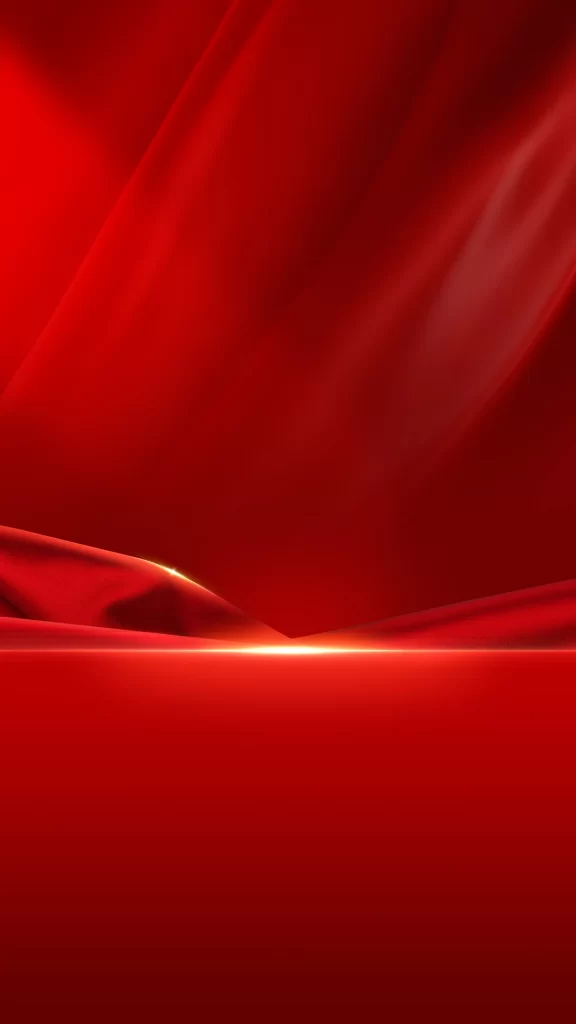 Red Ray Flow Background