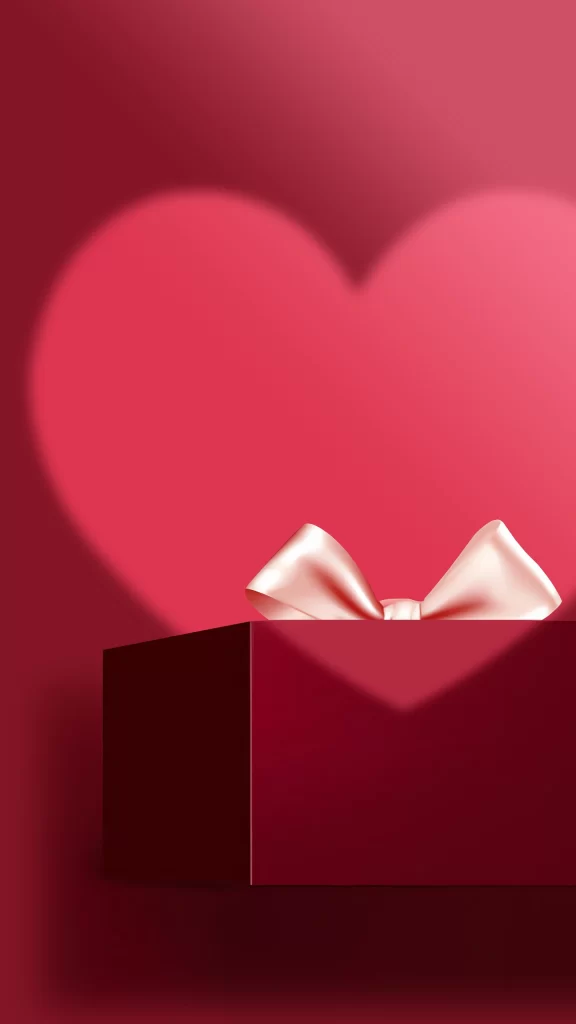 Red Gradient Blur Abstract Background