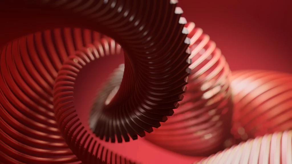 Red Soft 3D Background