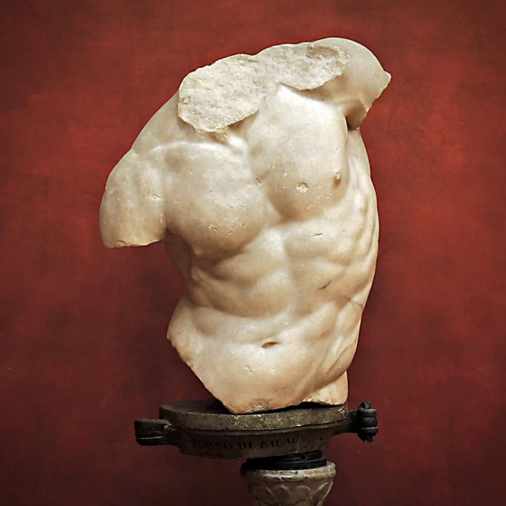 White Marble Statue