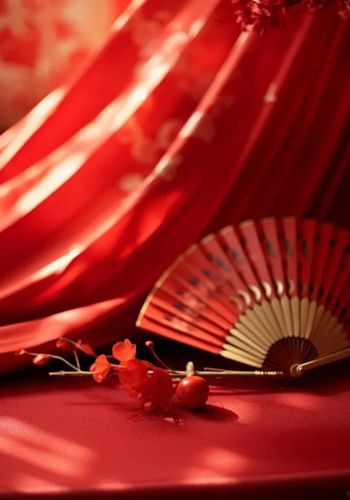 Red Texture Deep Gradient Background