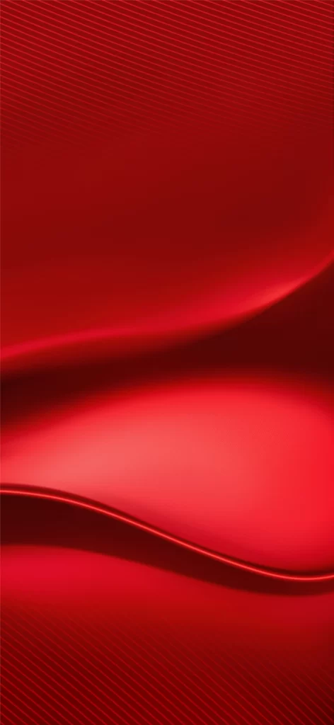 Red Curve Ethereal Abstract Background