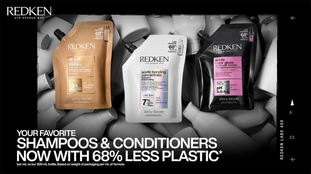 Redken Shampoos & Conditioner Pouch
