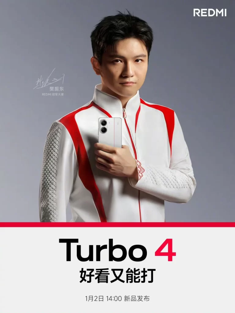 Redmi Turbo 4 Phone Advertisement