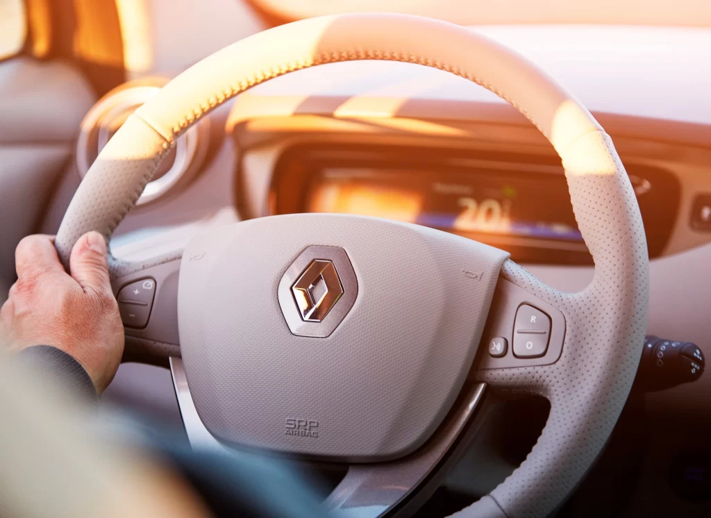 Renault Dashboard Interior Photography