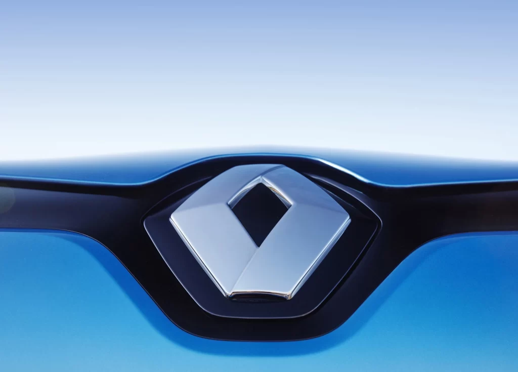 Renault Diamond Logo Close Up