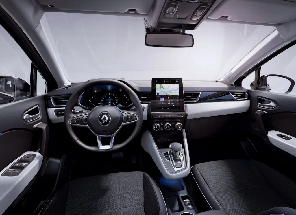 Renault Hatchback Modern Interior Dashboard