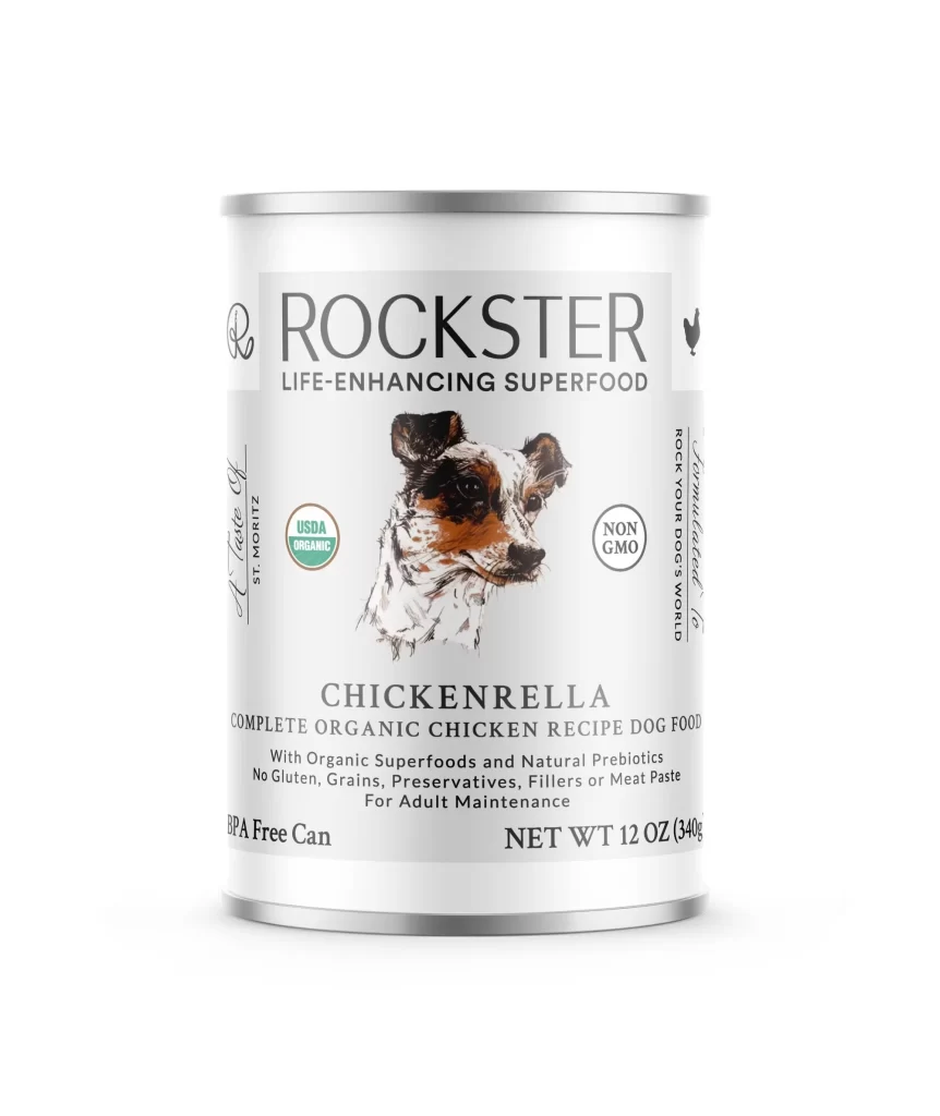 Rockster Dog Food Can