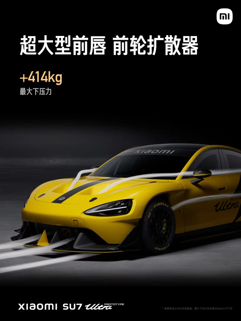 SU7 Ultra Front Lip Specs Advertisement