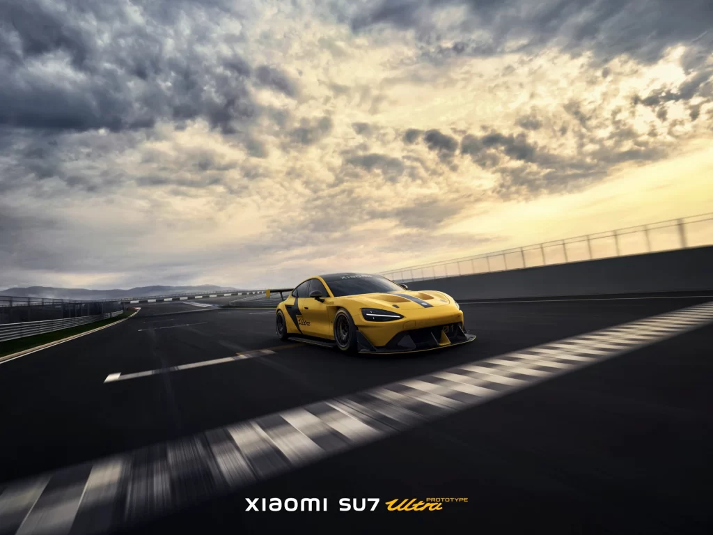 SU7 Ultra Track Advertisement
