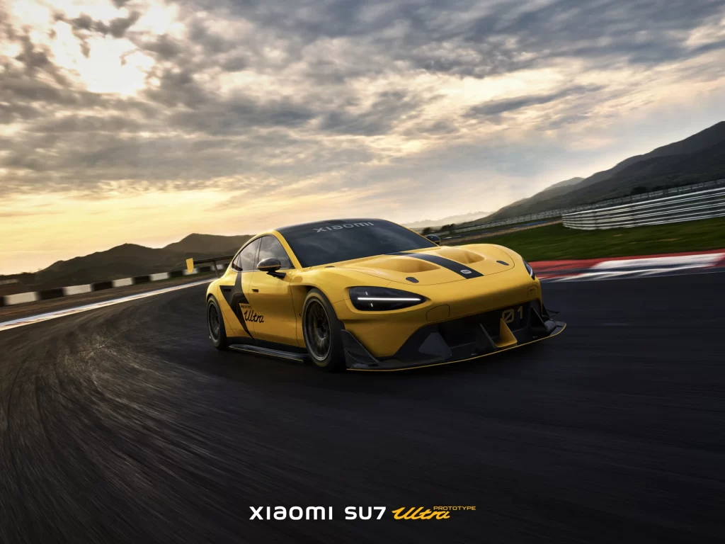 SU7 Ultra Track Speed Advertisement