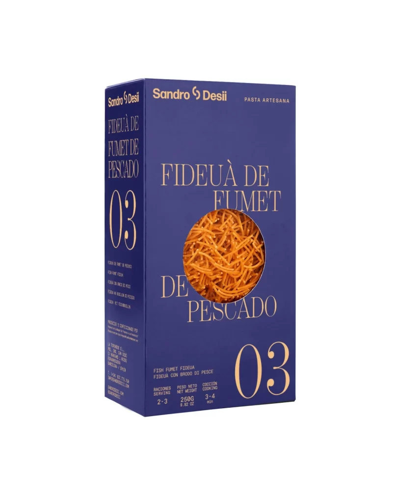 Sandro & Desi Fish Fusilli Pasta Box