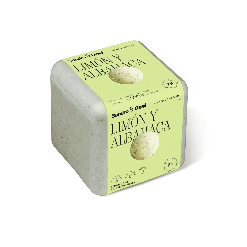 Sandro Desii Gelato Box Design