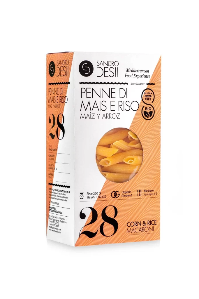 Sandro Desii Penne di Mais e Riso Box