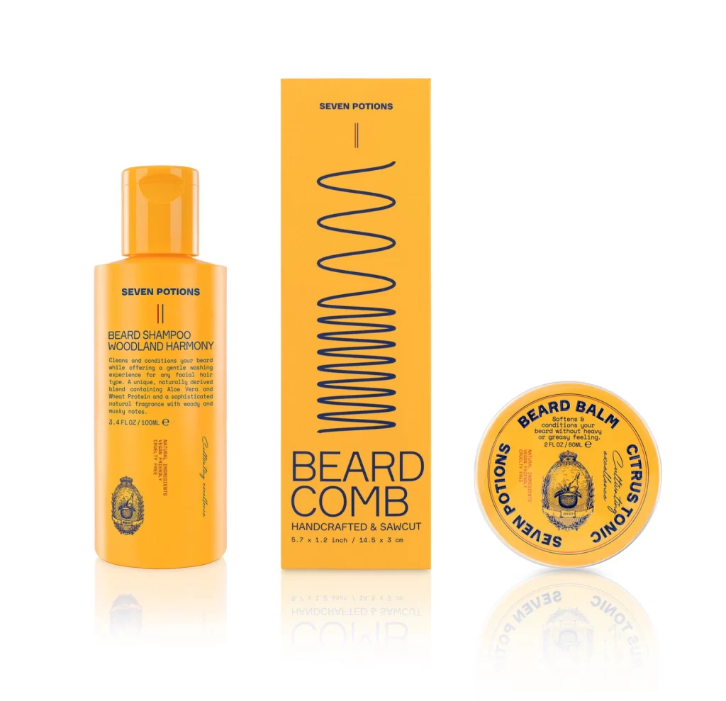 Seven Potion BEARD SHAMPOO Bottle