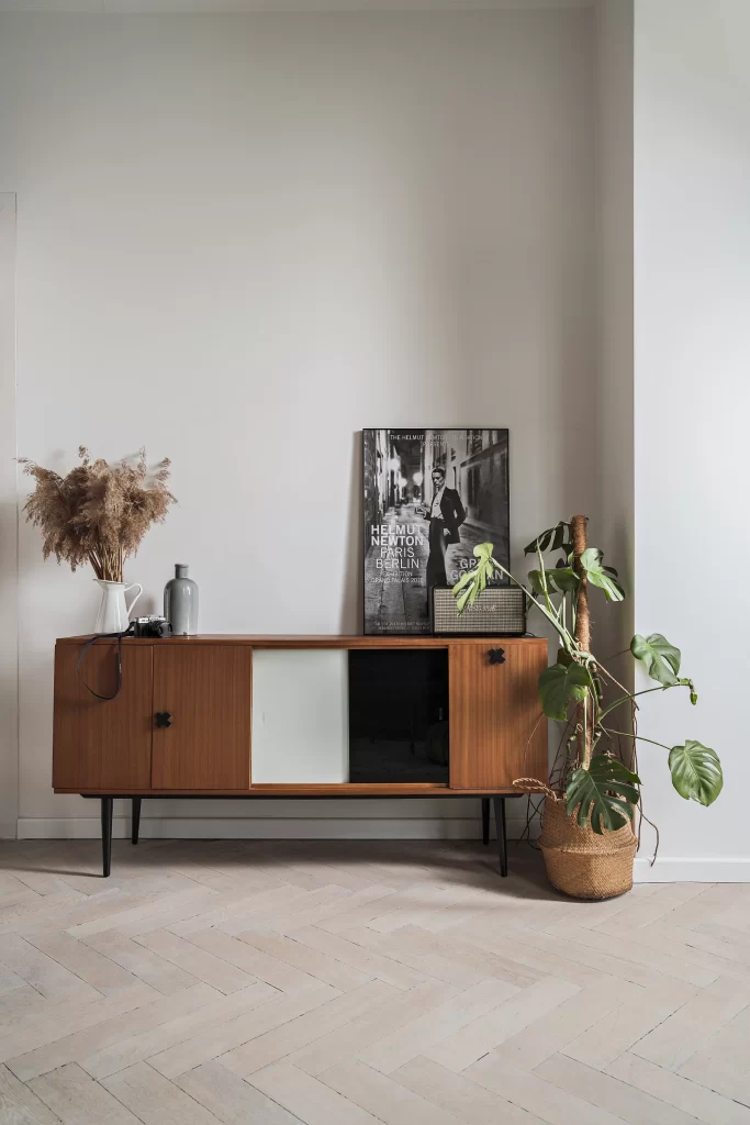 Sideboard Brown Wood Sideboard Interior