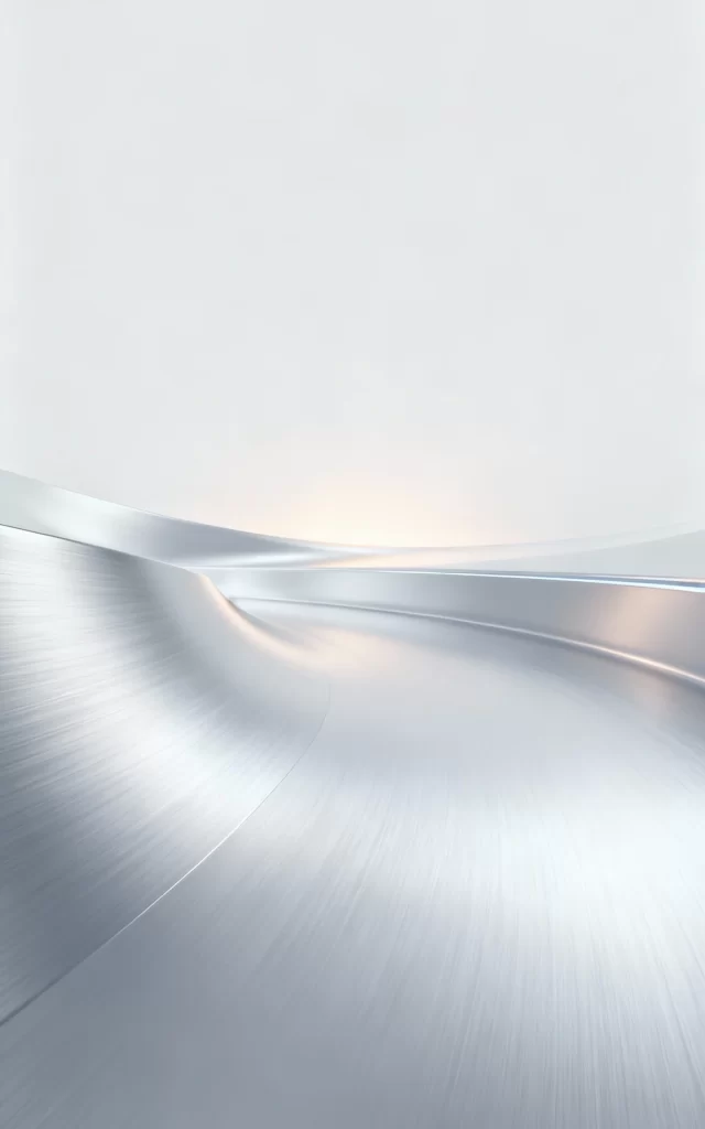 White Abstract Glow 3D Background