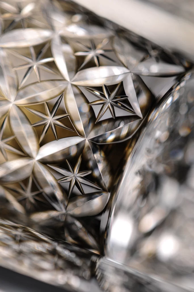 Silver Grid Texture Background
