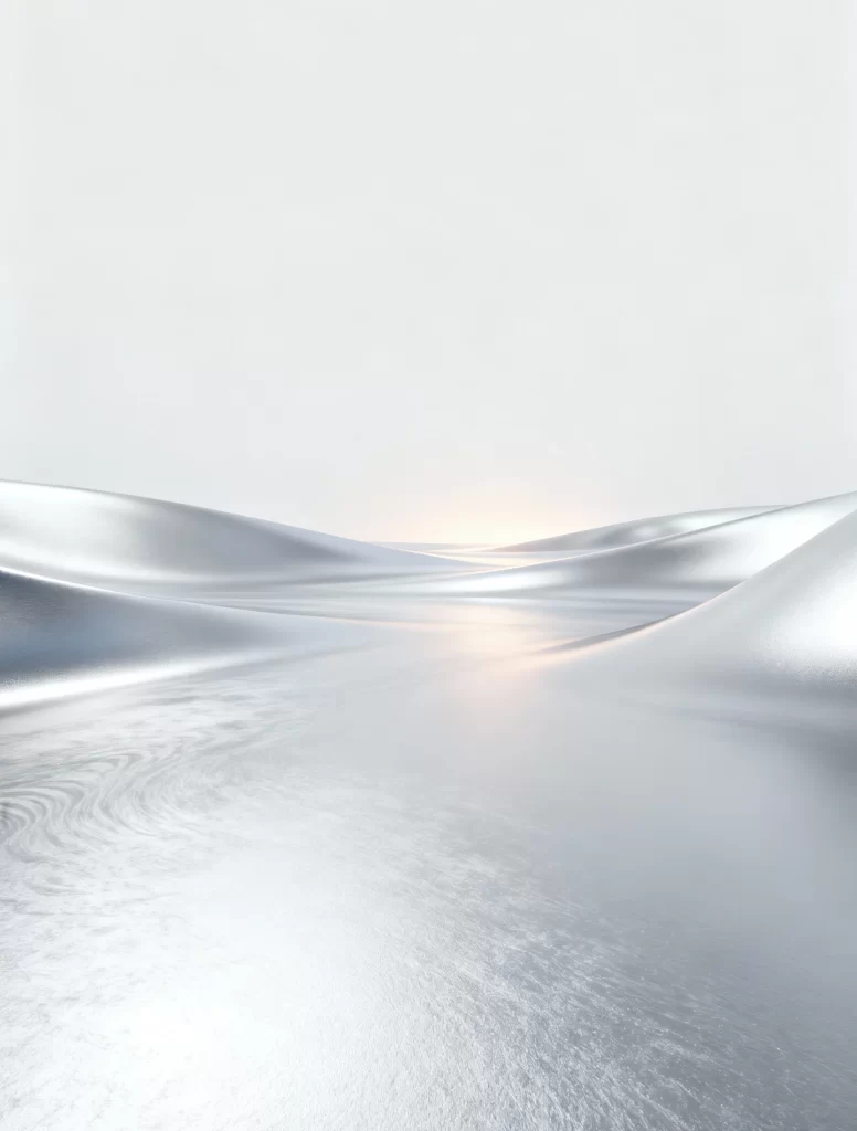 White Liquid Pastel 3D Background