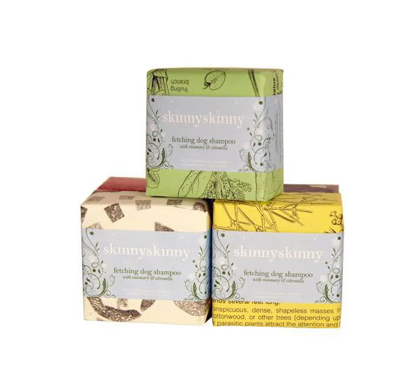 Skinnyskinny Fetching Dog Shampoo Bar Packaging