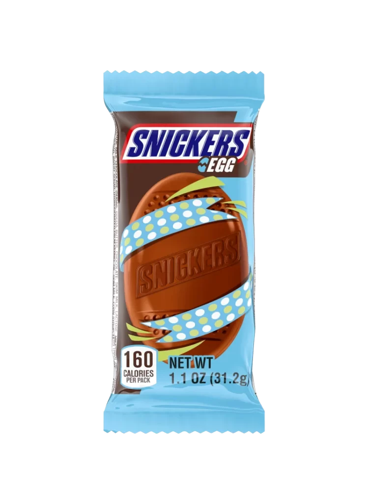 Snickers Chocolate Egg Candy Packaging