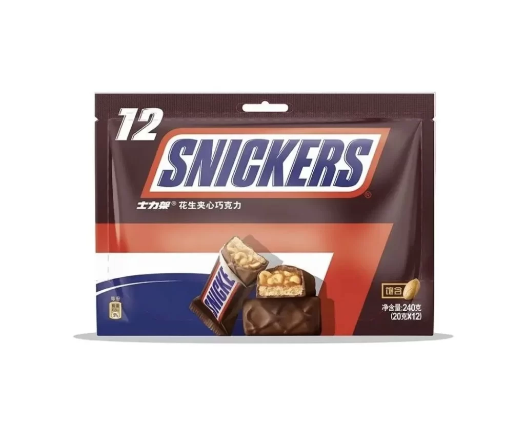 Snickers Family Pack 12 Bars Packaging
