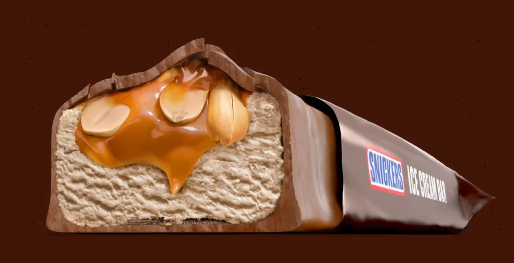 Snickers Ice Cream Bar Packaging