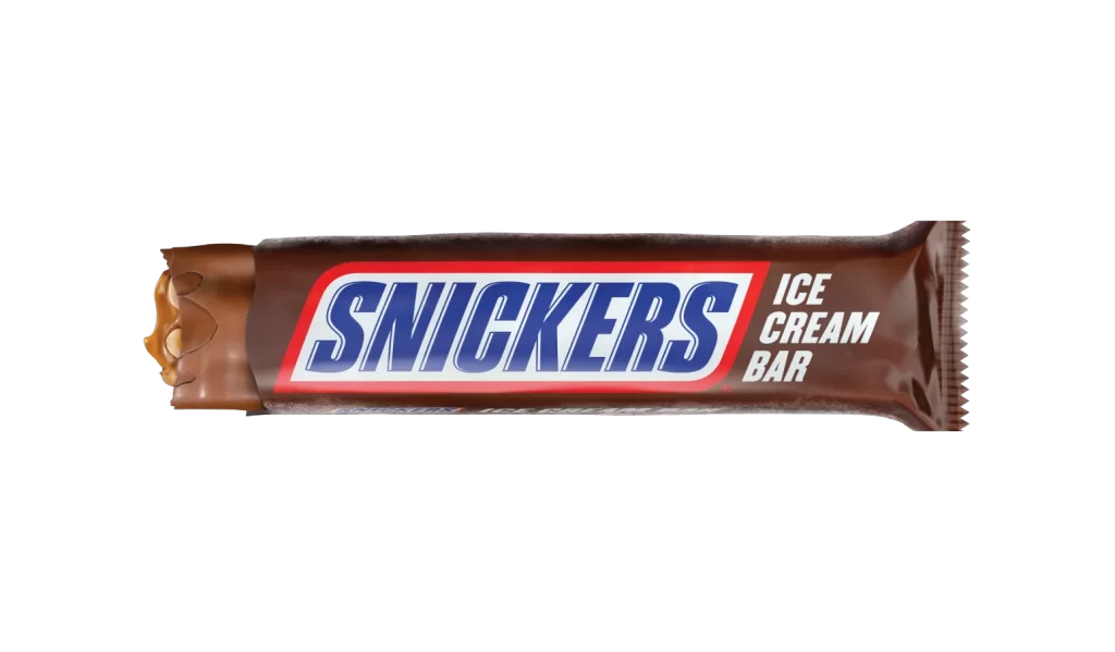 Snickers Ice Cream Bar Single Serve Packaging