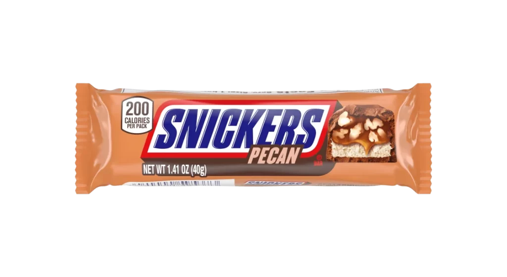 Snickers Pecan Candy Bar Alternate Packaging