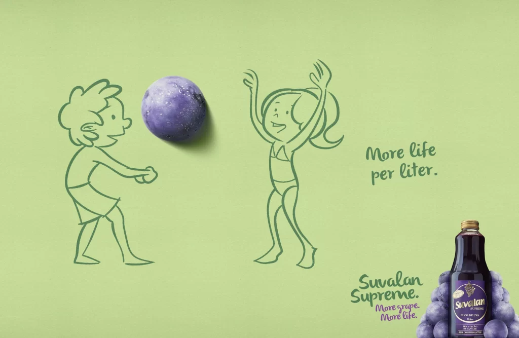Suvalan Grape Juice Poster