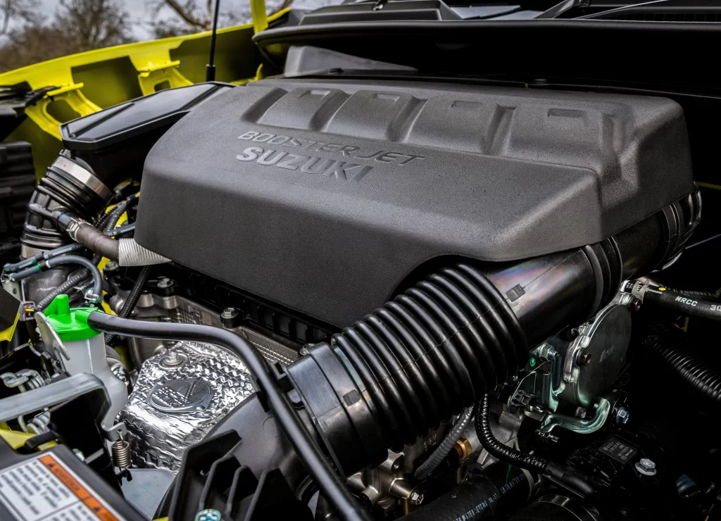Suzuki Booster Jet Engine Bay Detail Photography