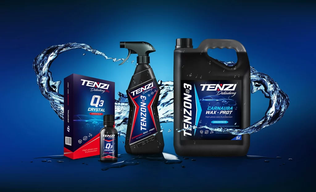 TENZI Cleaning Products Blue Line Packaging