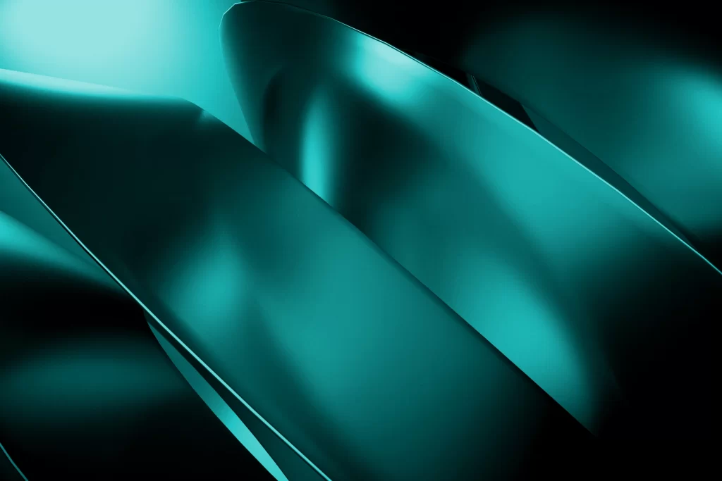 Teal Line 3D Background