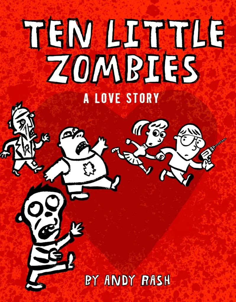 Ten Little Zombies Book Cover Art