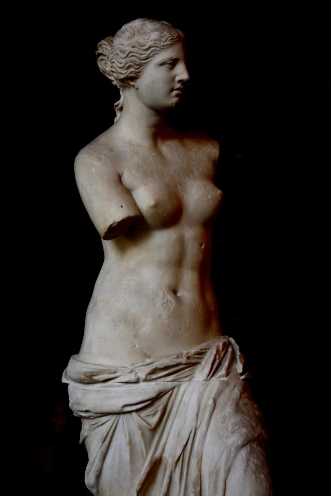 White Marble Statue
